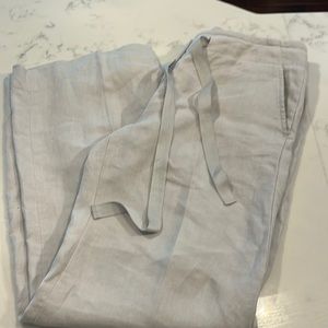 Talbots Linen Pants 8